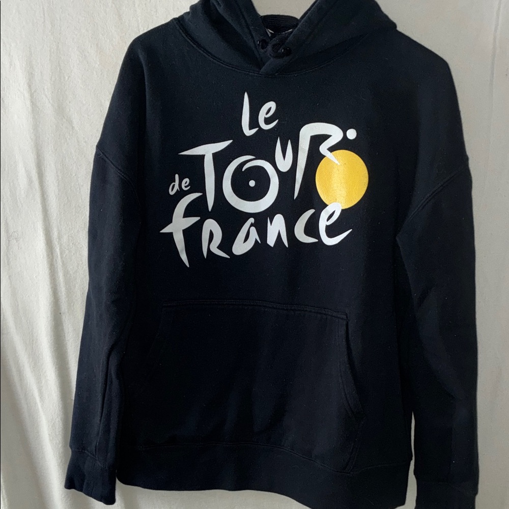 Le Tour de France Black Hoodie